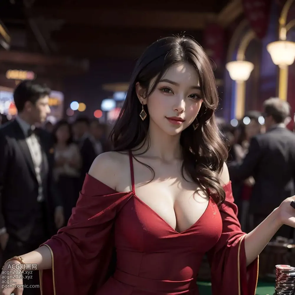 [AI beauty] uncensored - Gambling 第10图