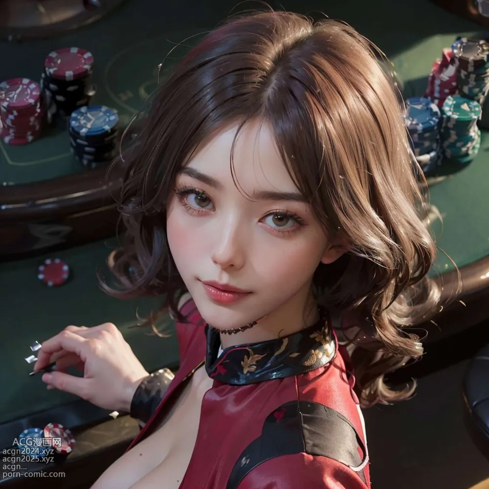 [AI beauty] uncensored - Gambling 第38图