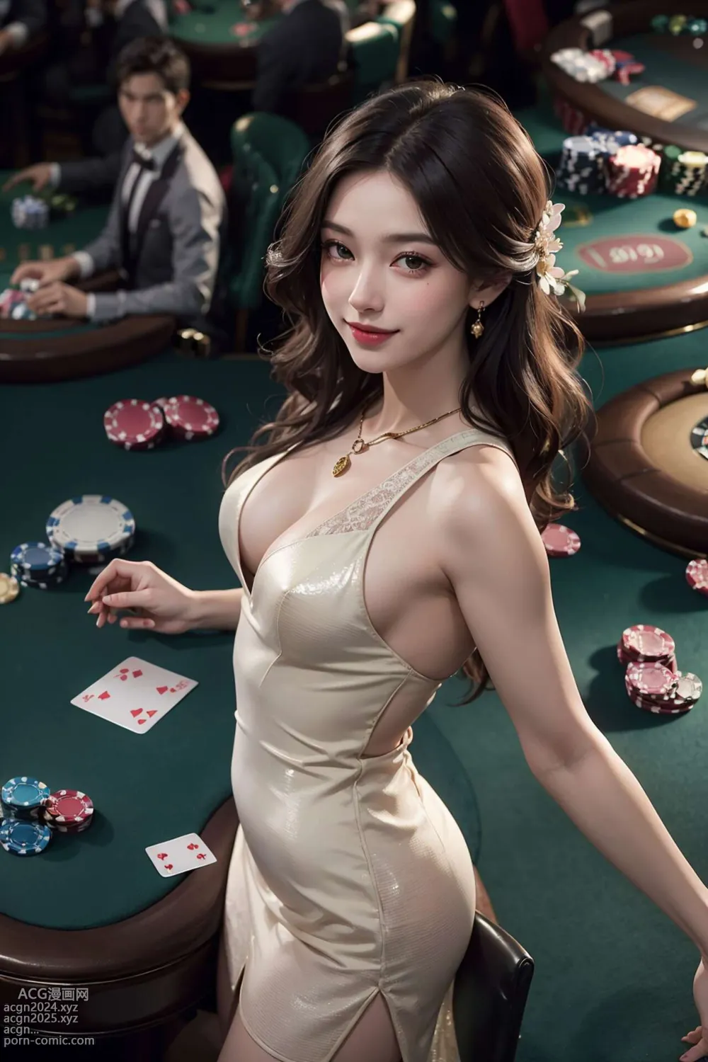 [AI beauty] uncensored - Gambling 第57图