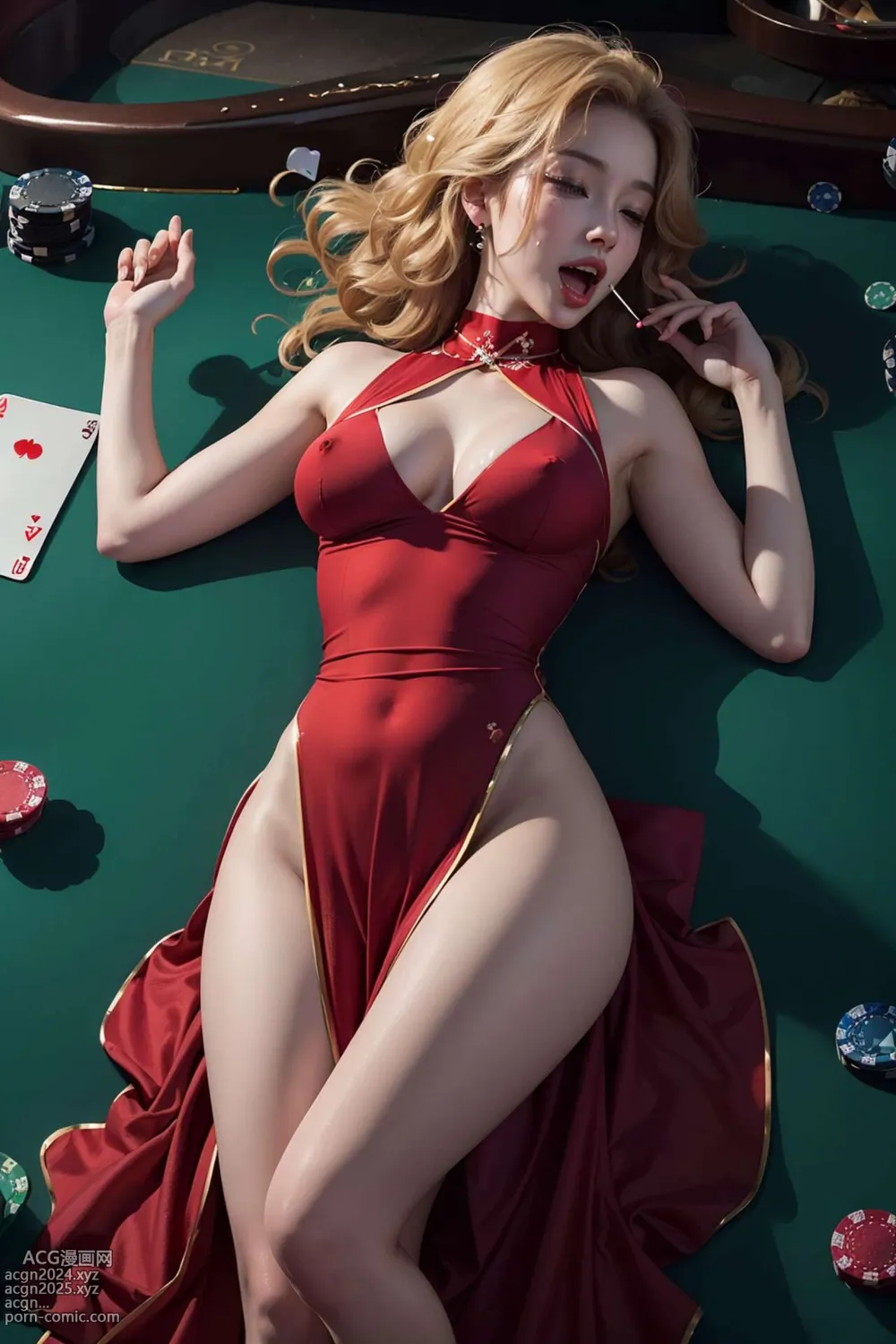 [AI beauty] uncensored - Gambling 第68图