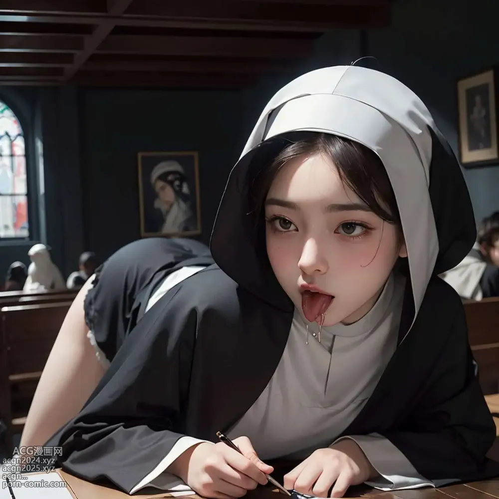 [AI beauty] uncensored - Nuns 第28图