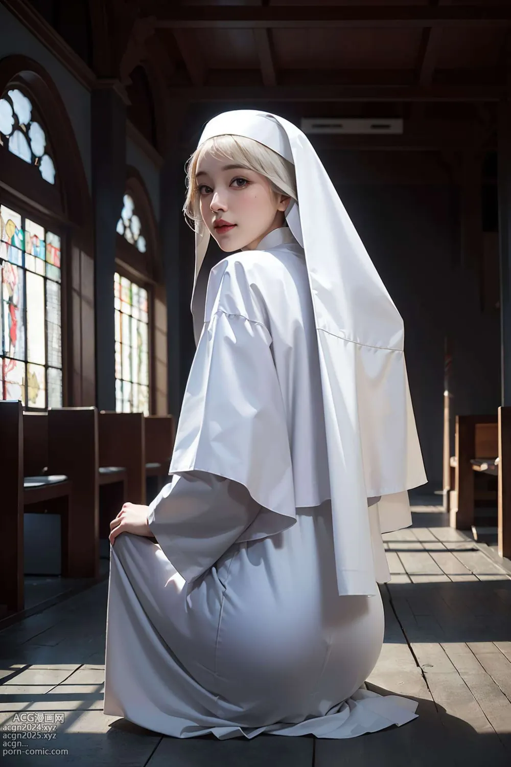 [AI beauty] uncensored - Nuns 第124图