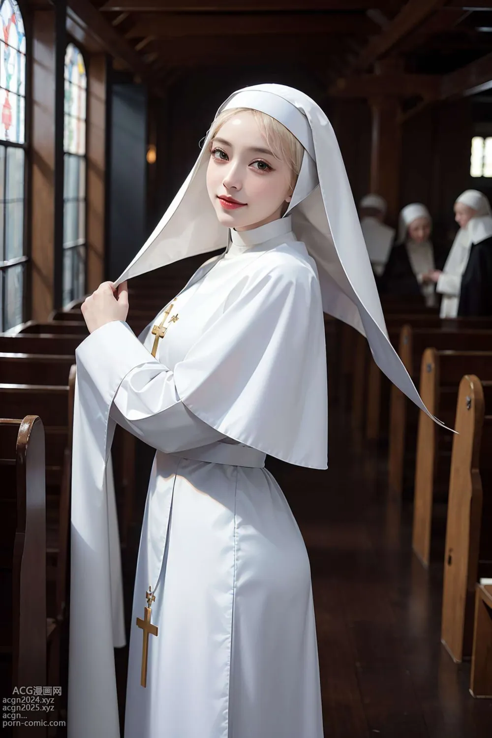 [AI beauty] uncensored - Nuns 第131图