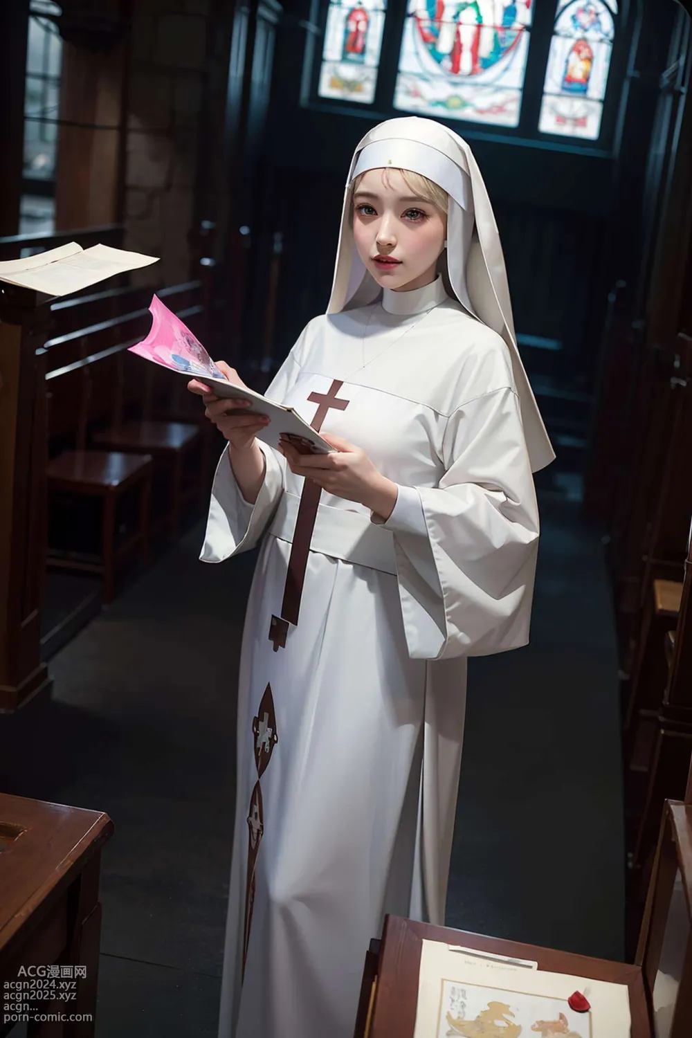 [AI beauty] uncensored - Nuns 第140图