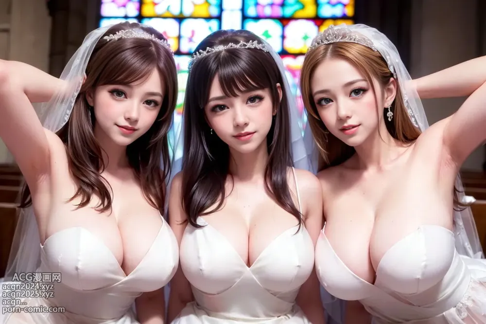 CUDASMOKE - Harem Wedding 第8图