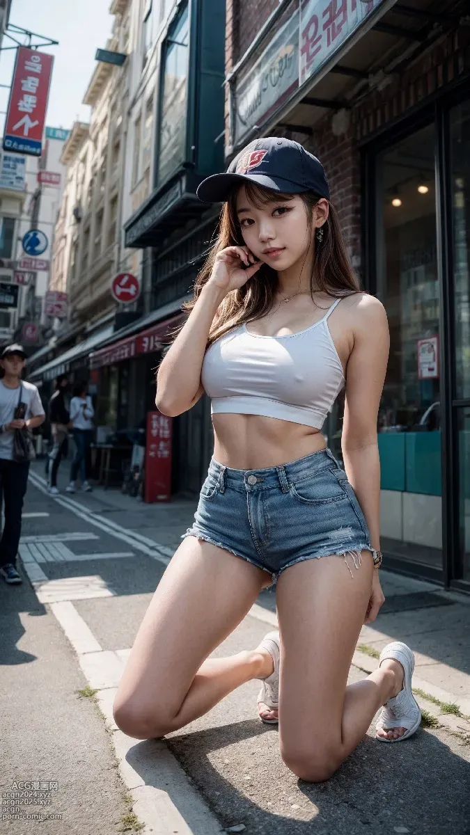 baseball cap girl 第29图