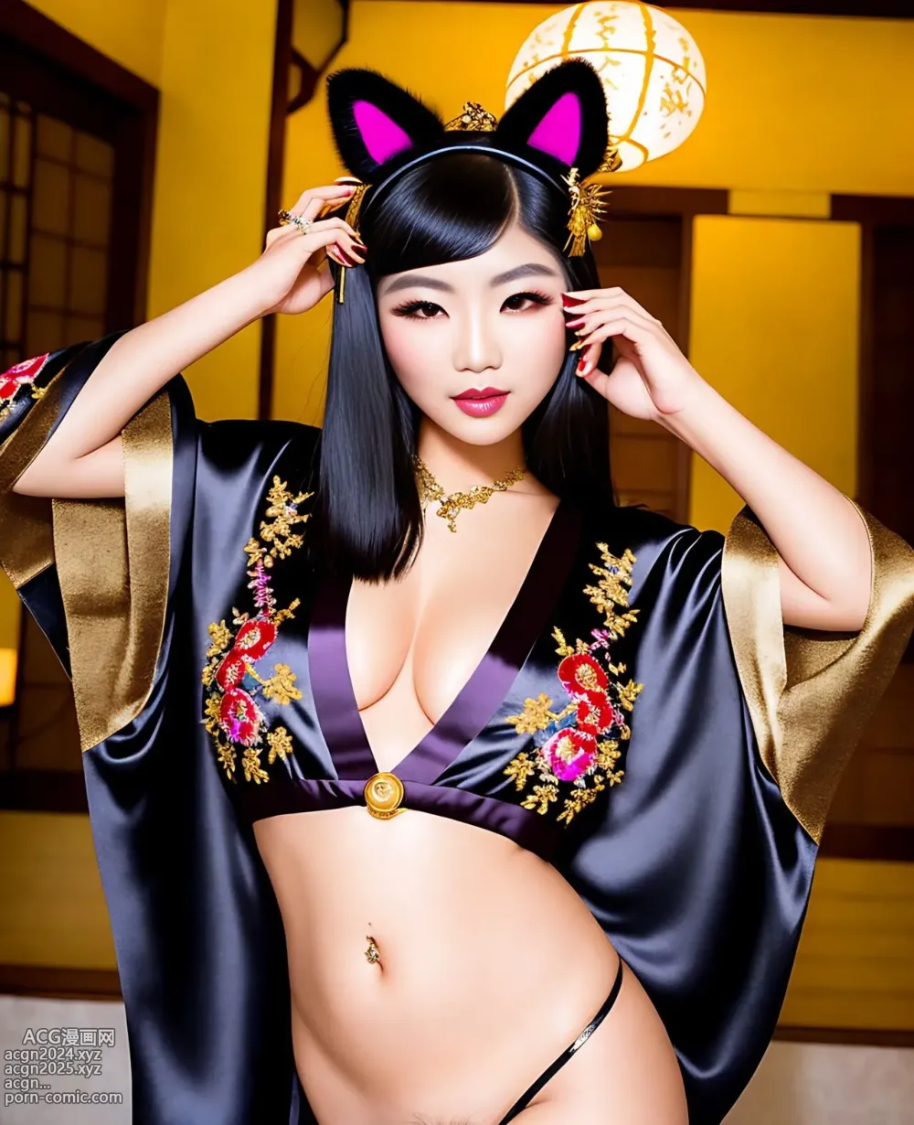 Japanese satin temple girls 第12图