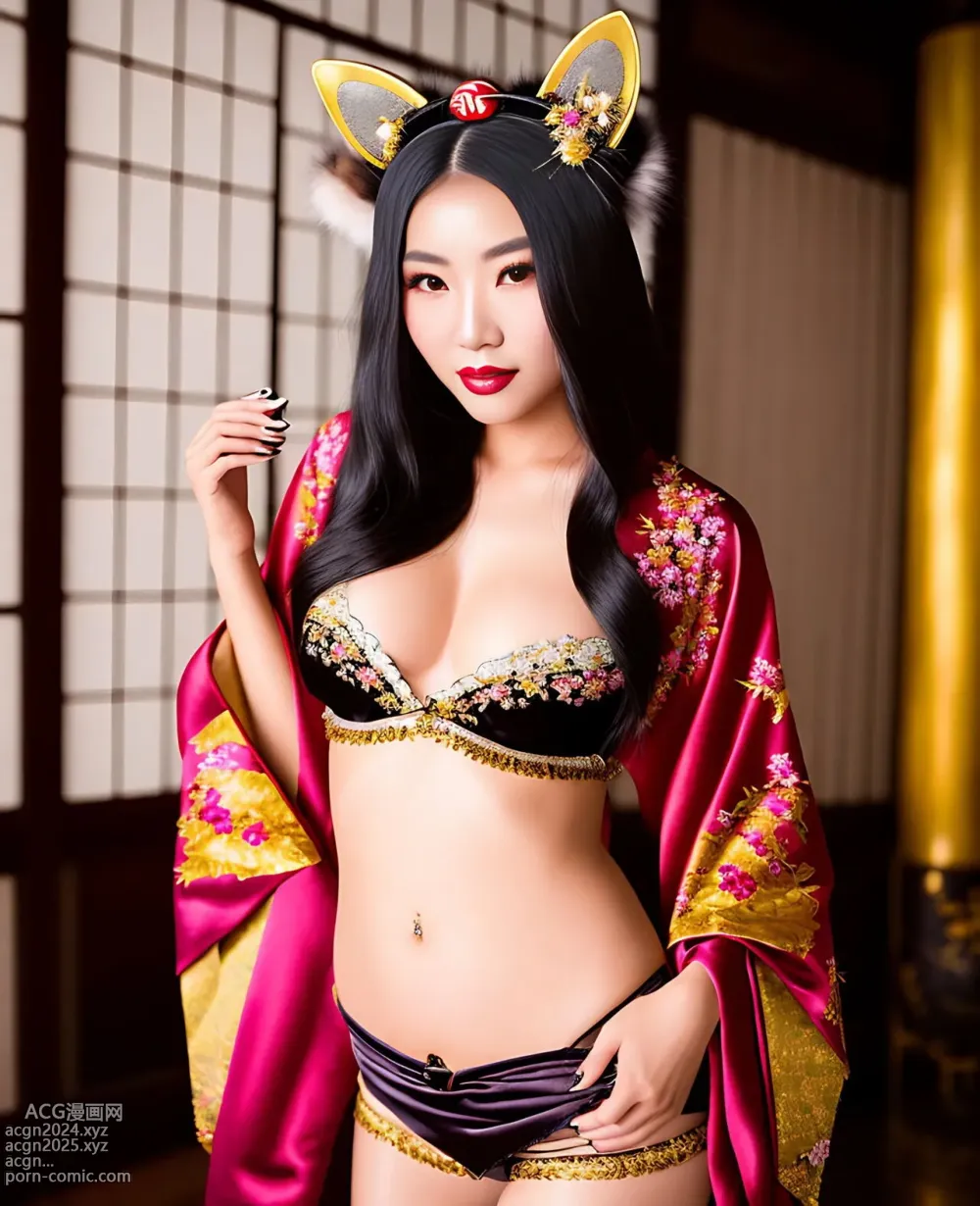 Japanese satin temple girls 第15图