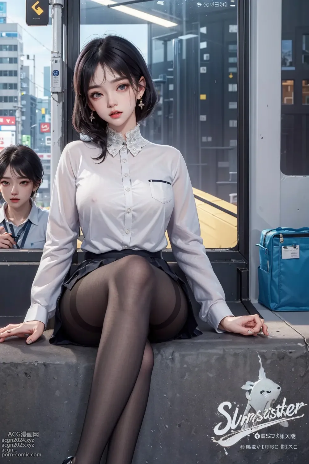 [AI Generated] Station Girls_1 第14图