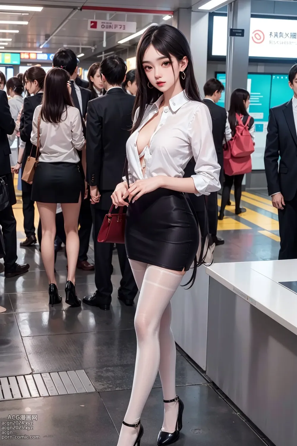 [AI Generated] Station Girls_1 第23图