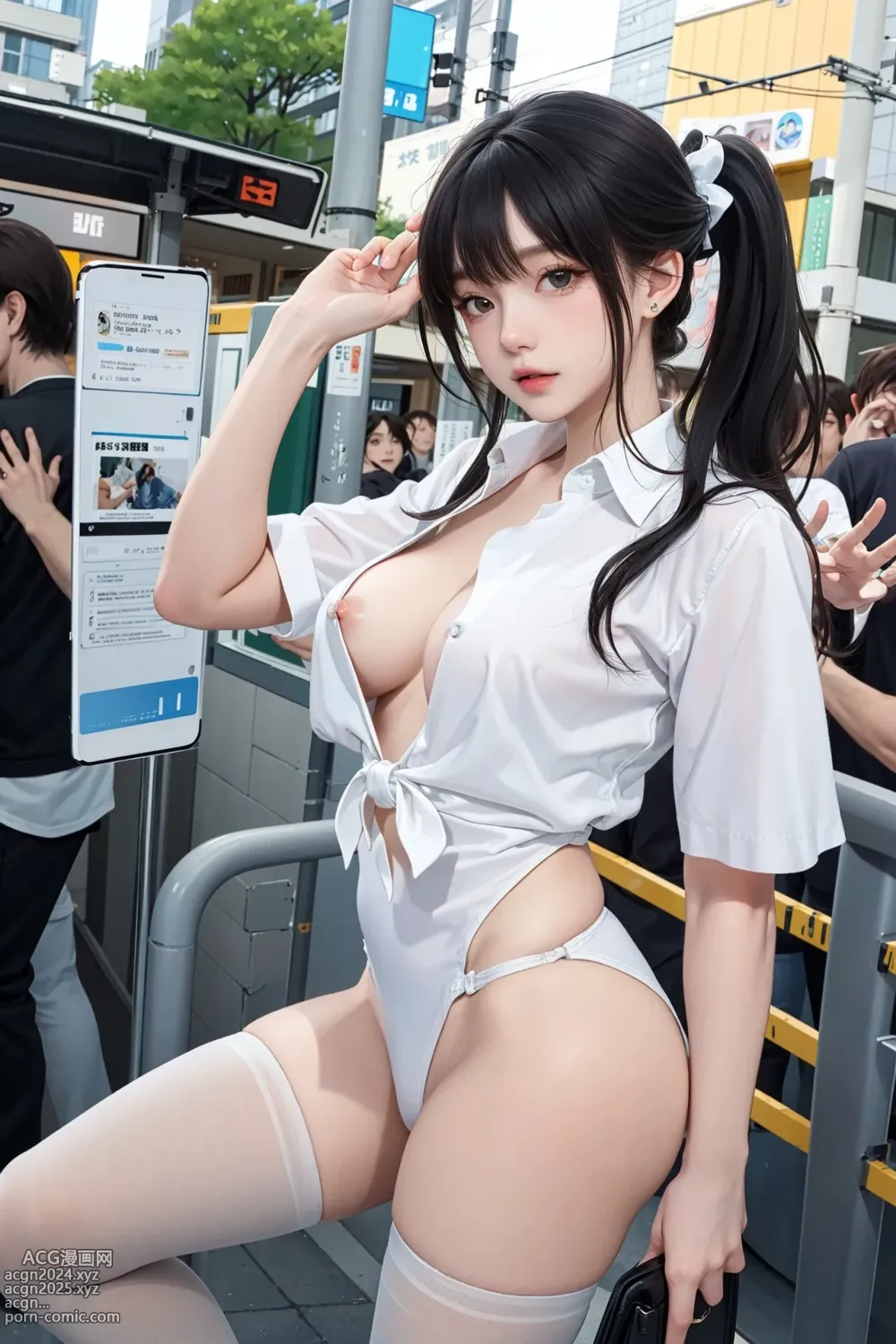 [AI Generated] Station Girls_1 第64图