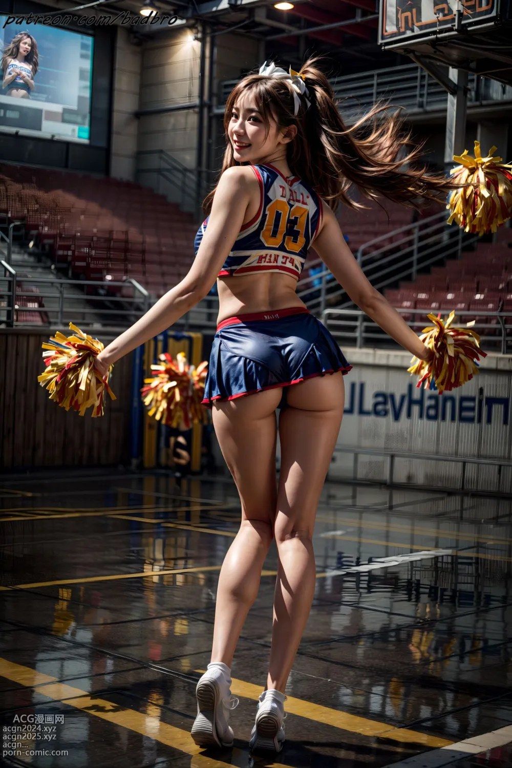 Aaliyah Illustration AI-025 ❤Cheerleading Girl❤ 第30图