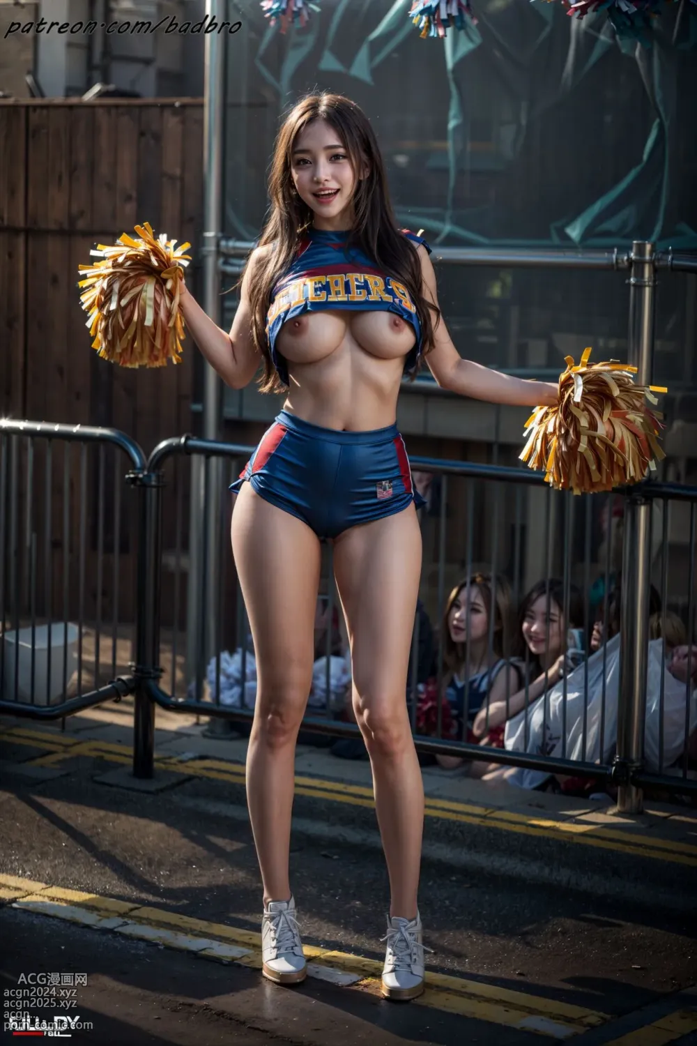 Aaliyah Illustration AI-025 ❤Cheerleading Girl❤ 第35图