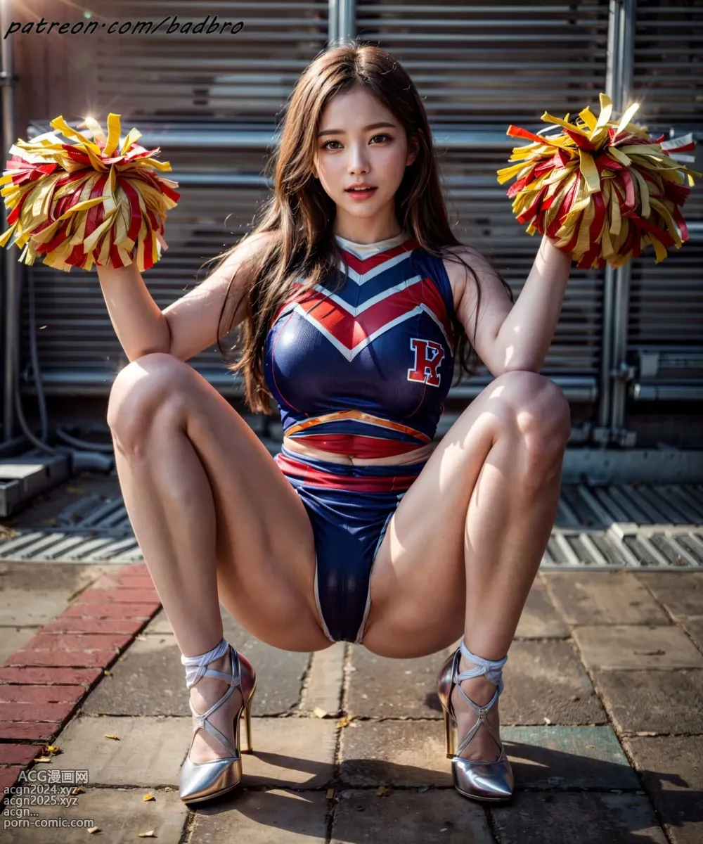 Aaliyah Illustration AI-028 ❤Cheerleading Girl Ⅱ❤ 第5图