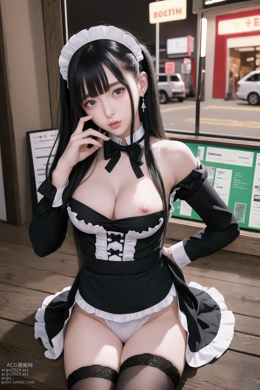 ●PIXIV●FANBOX_Kinshin_Vol.7 maid cafe 第28图