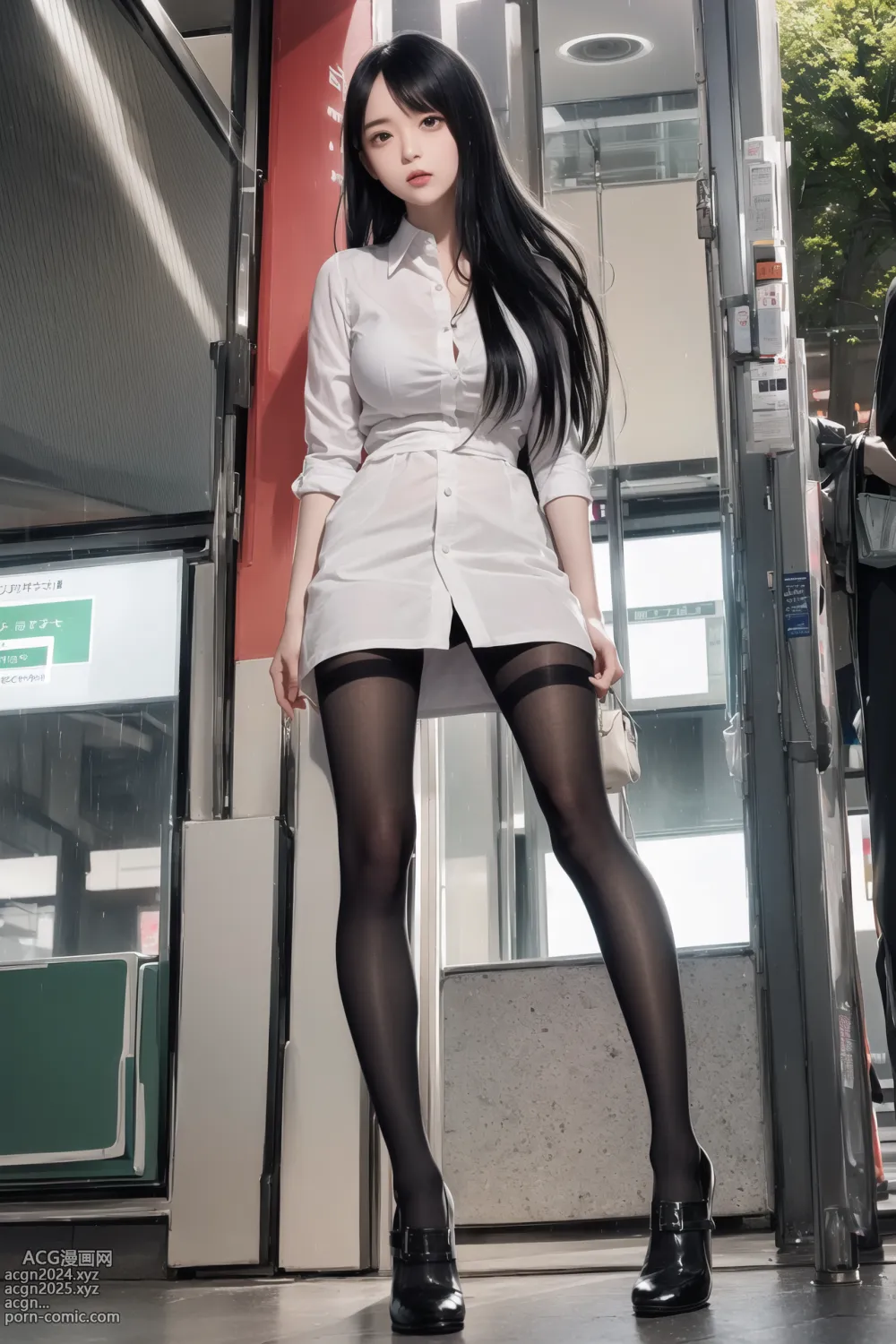 ●PIXIV●FANBOX_Kinshin_Vol.8 Black Pantyhose 第125图