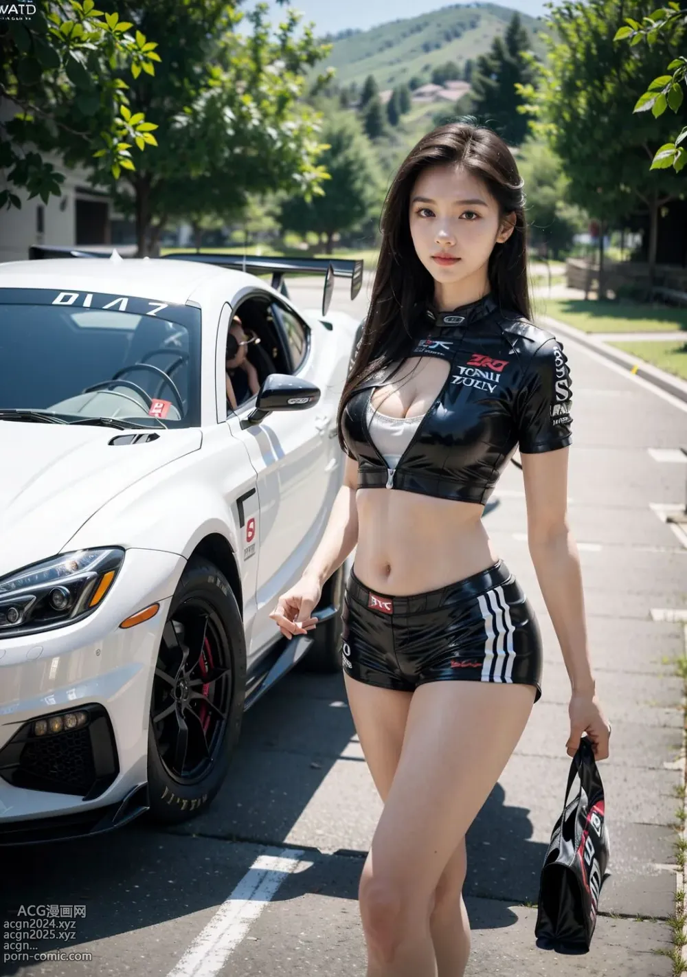 Aaliyah Illustration AI-080 ❤Car Show Girl❤ 第31图