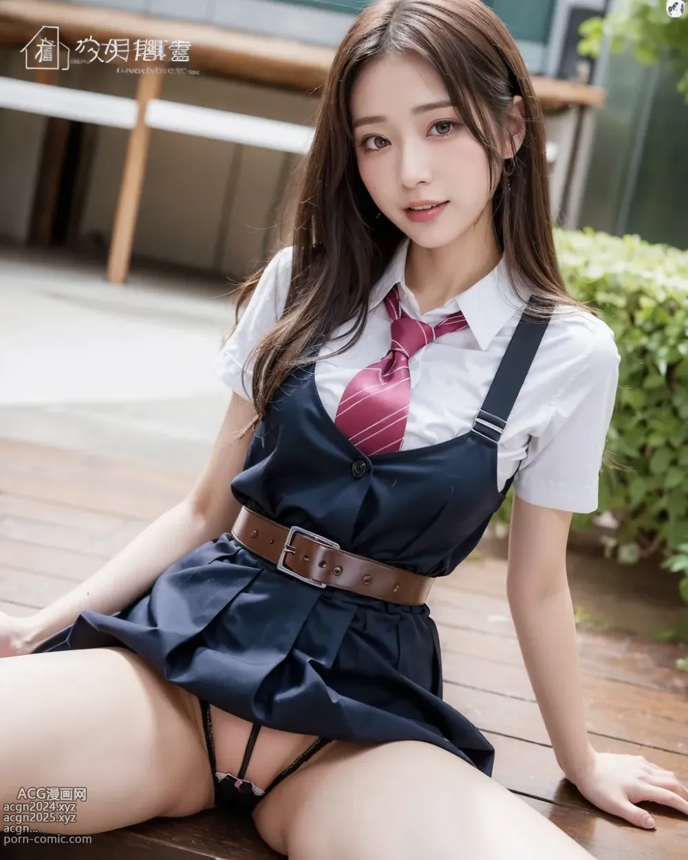 Aaliyah Illustration AI-084 ❤Schoolgirl Wearing A Mask❤ 第58图