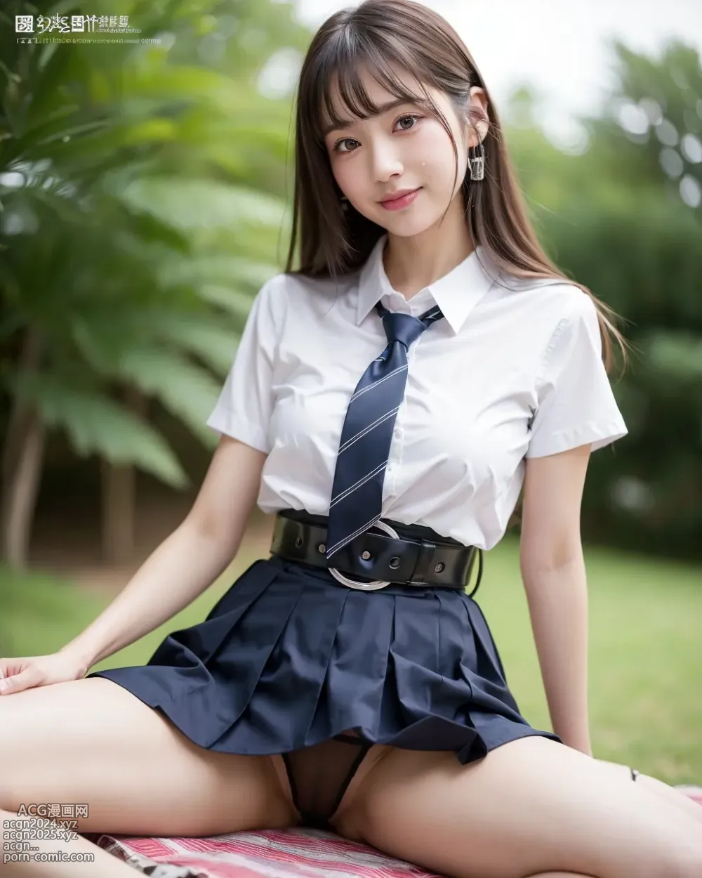 Aaliyah Illustration AI-084 ❤Schoolgirl Wearing A Mask❤ 第69图