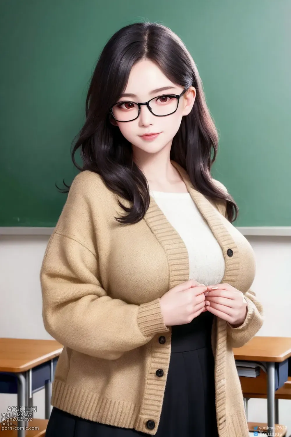 [ Yonimus ] Update_The fall of a female teacher 第2图