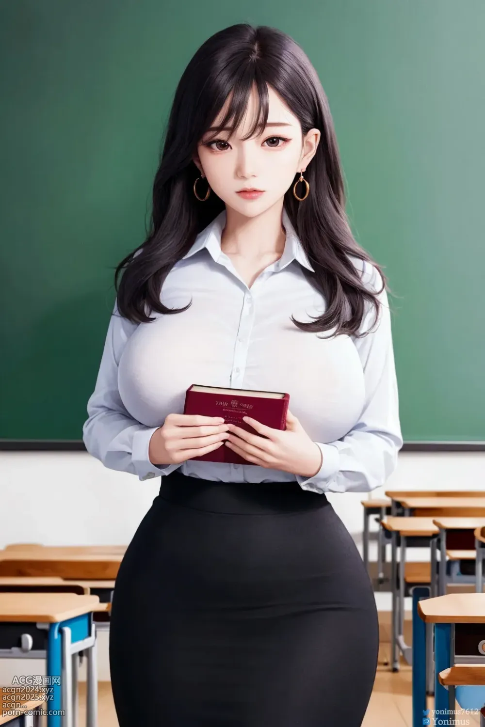 [ Yonimus ] Update_The fall of a female teacher 第15图