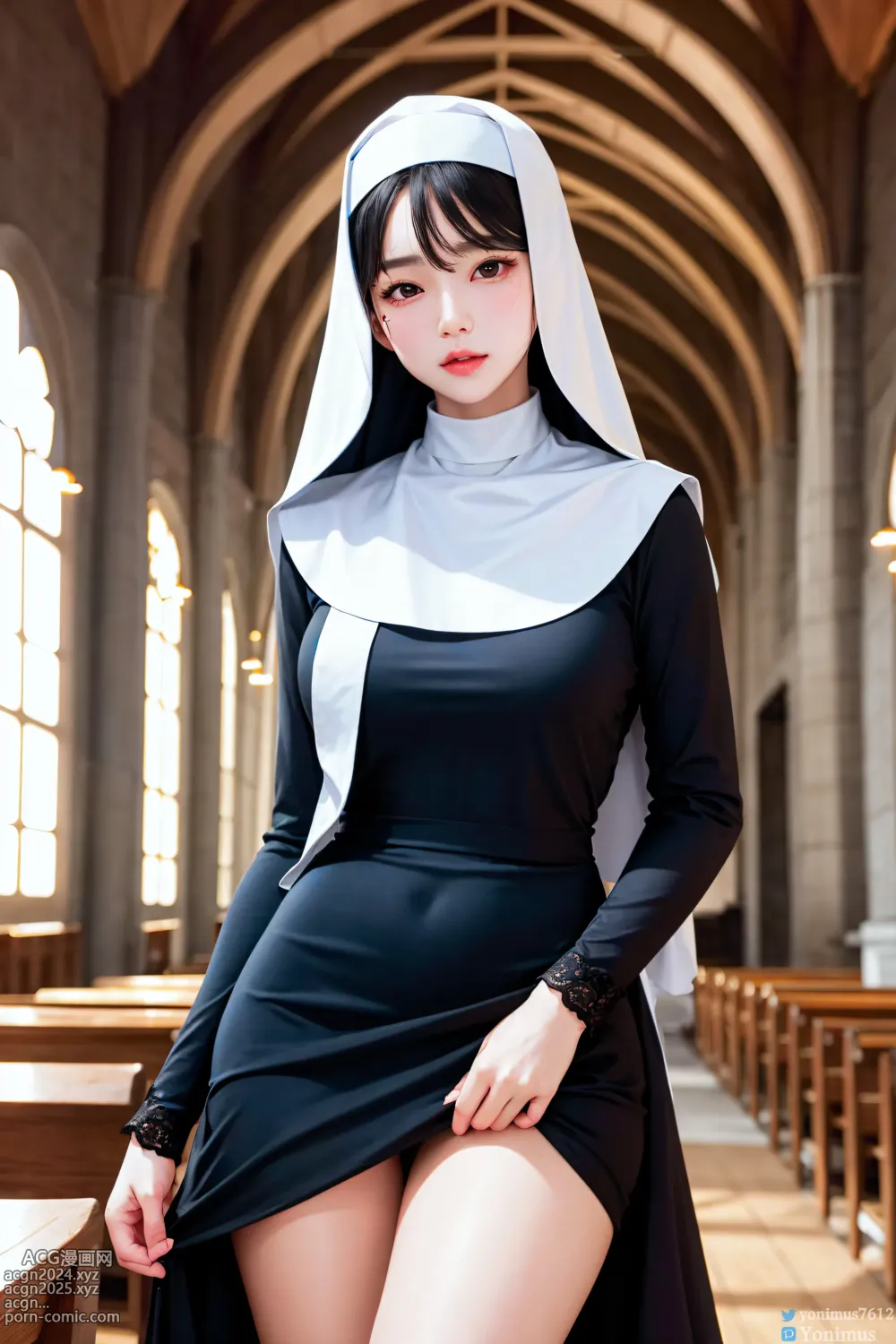 [ Yonimus ] Update_The Fall of the Nun 01 第4图