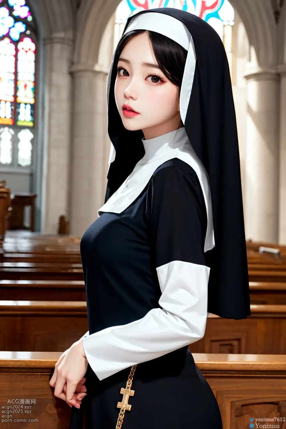 [ Yonimus ] Update_The Fall of the Nun 01 第6图