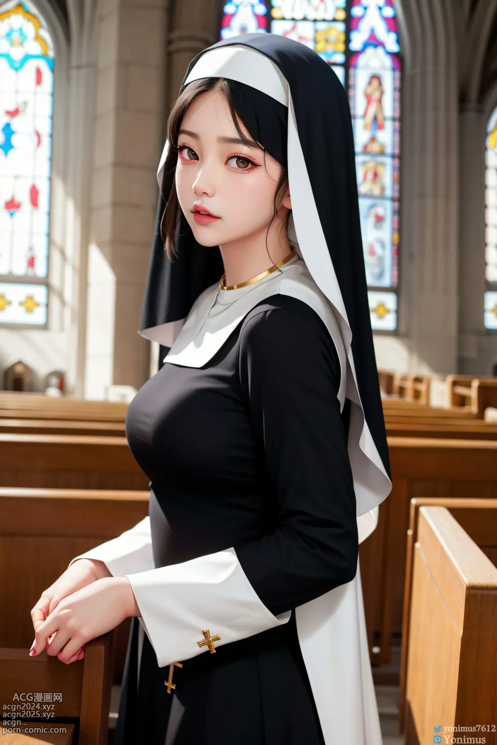 [ Yonimus ] Update_The Fall of the Nun 01 第9图