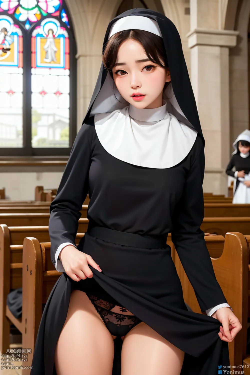 [ Yonimus ] Update_The Fall of the Nun 01 第19图