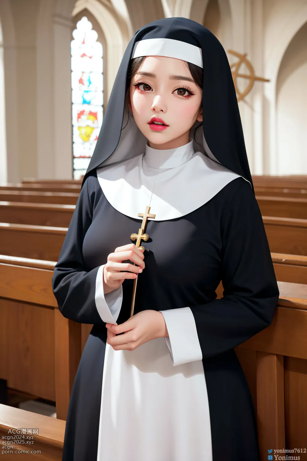 [ Yonimus ] Update_The Fall of the Nun 01 第23图