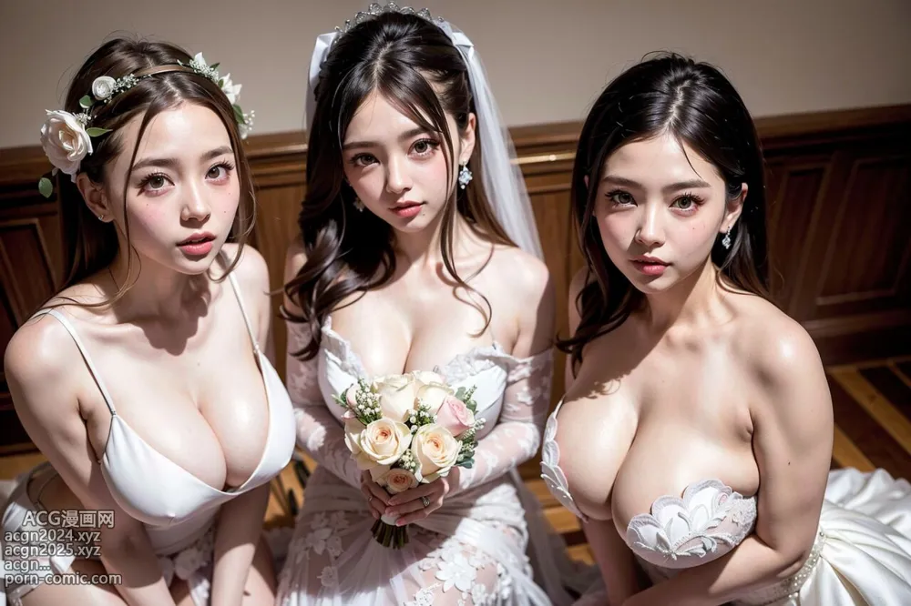 Aaliyah Illustration AI-154 ❤Bride And Bridesmaids❤ 第64图