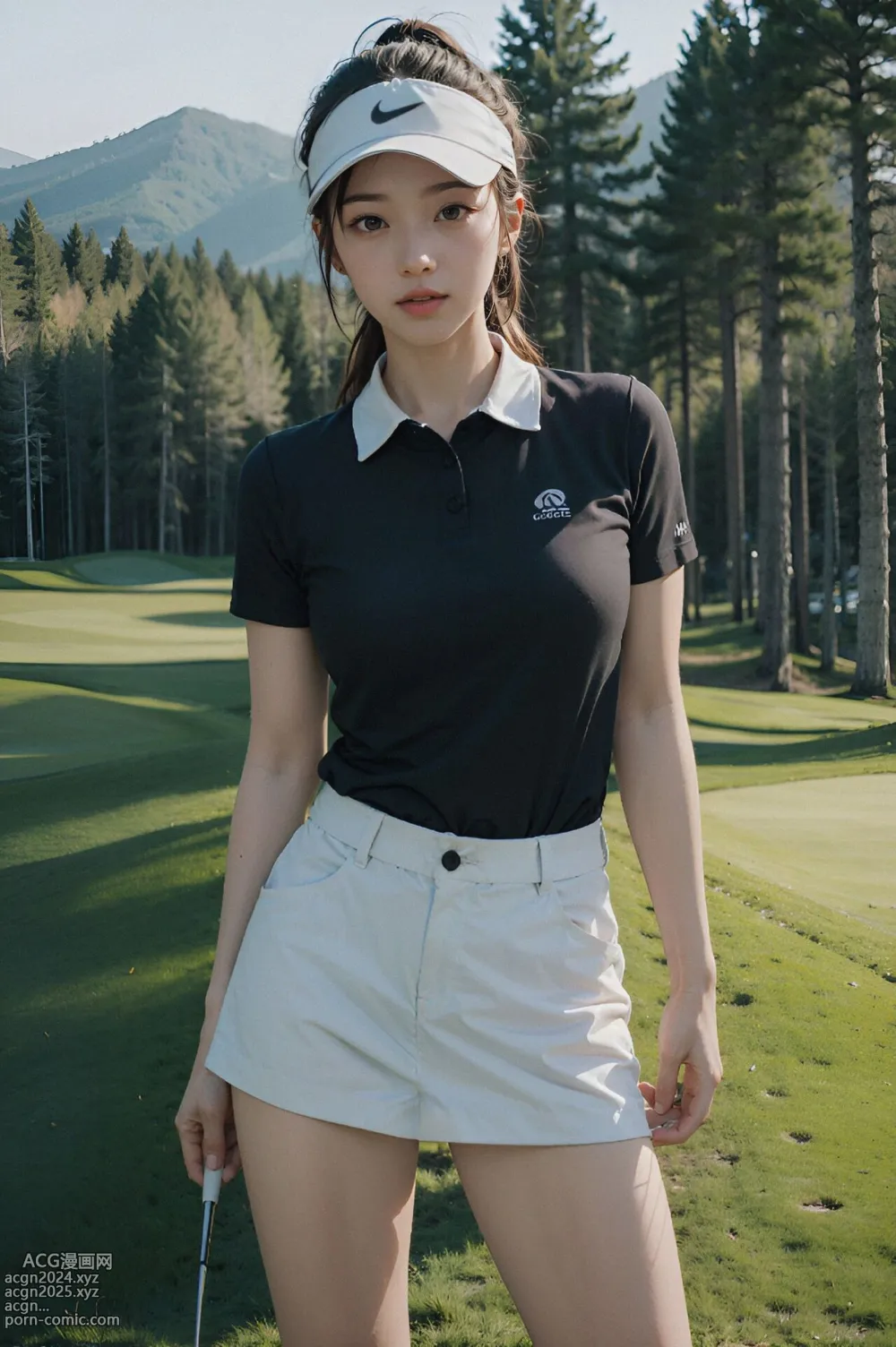 Aaliyah Illustration AI-190 ❤Golf Girl❤ 第4图