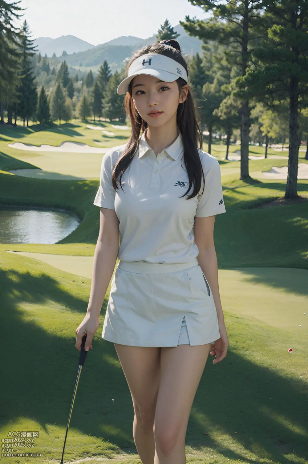 Aaliyah Illustration AI-190 ❤Golf Girl❤ 第10图