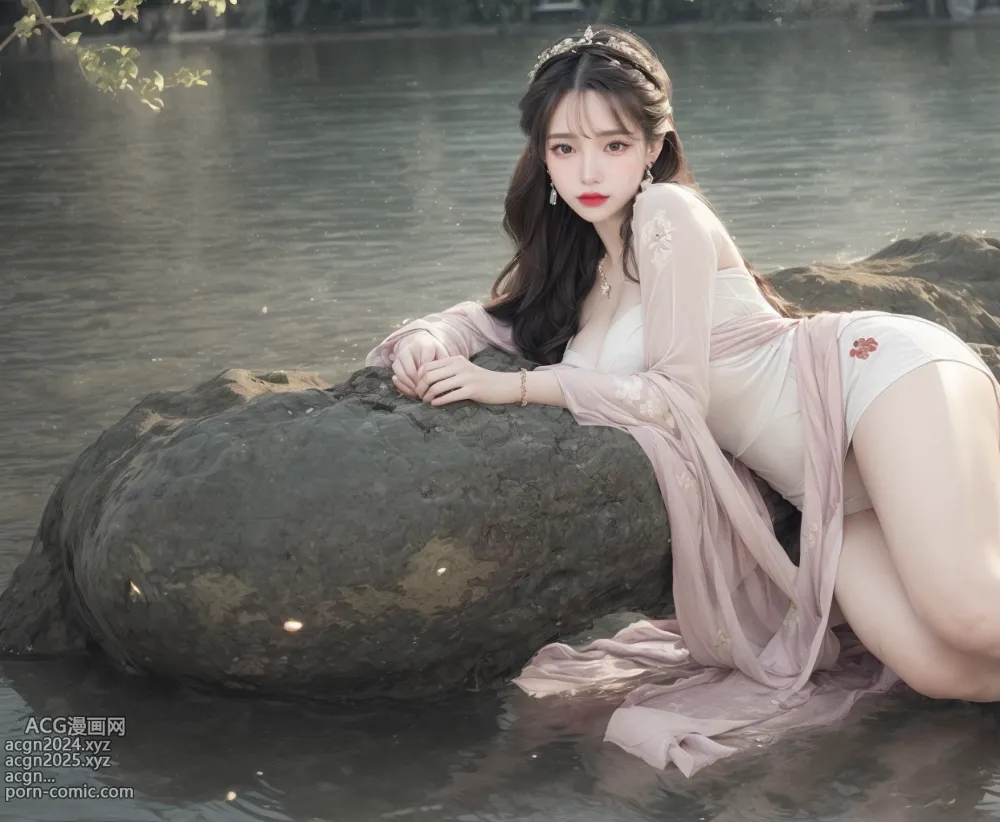 No.340 115P Hanfu Girl in the river 第19图