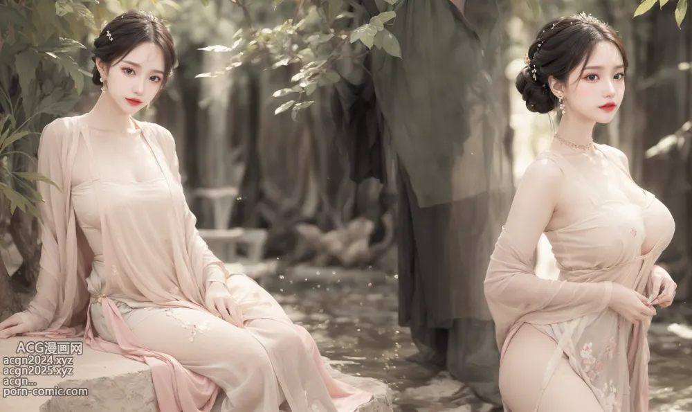 No.340 115P Hanfu Girl in the river 第32图