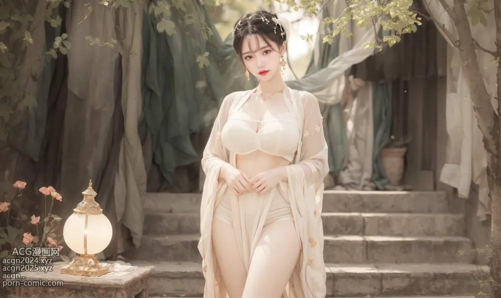 No.340 115P Hanfu Girl in the river 第35图