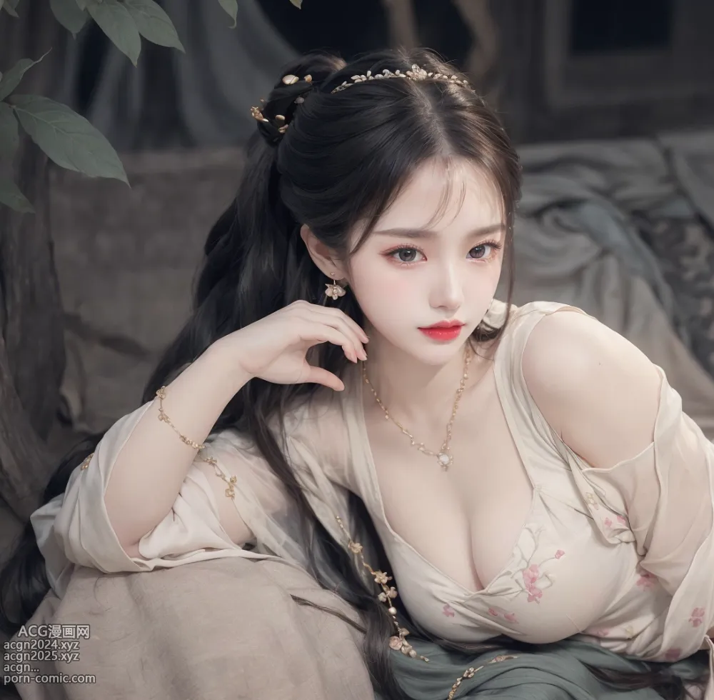 No.340 115P Hanfu Girl in the river 第49图