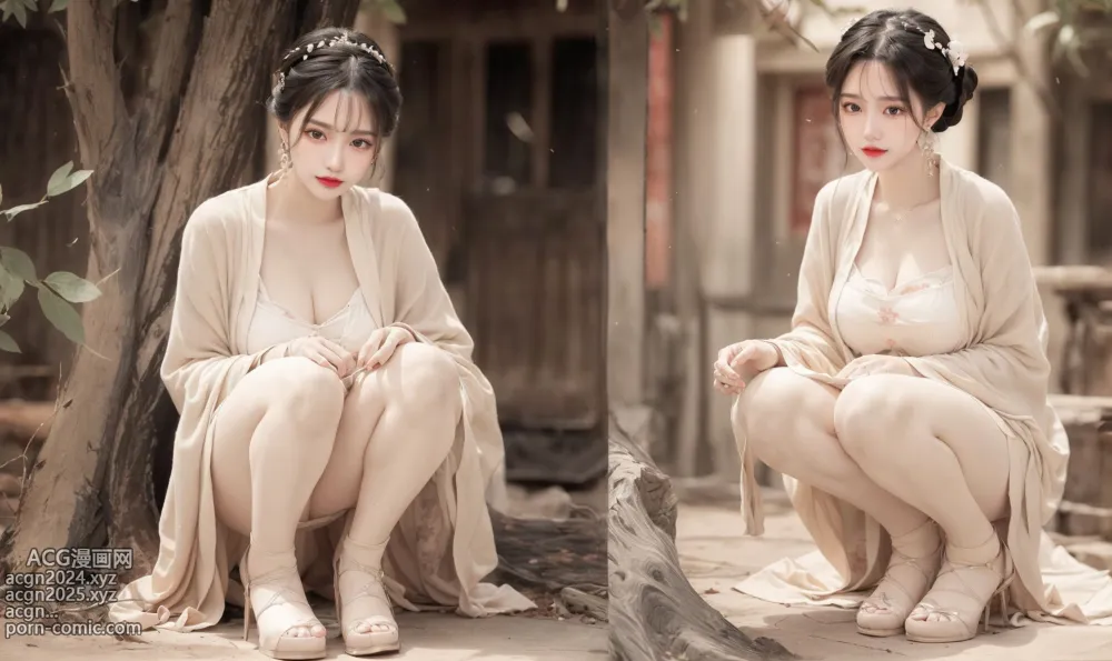 No.340 115P Hanfu Girl in the river 第57图