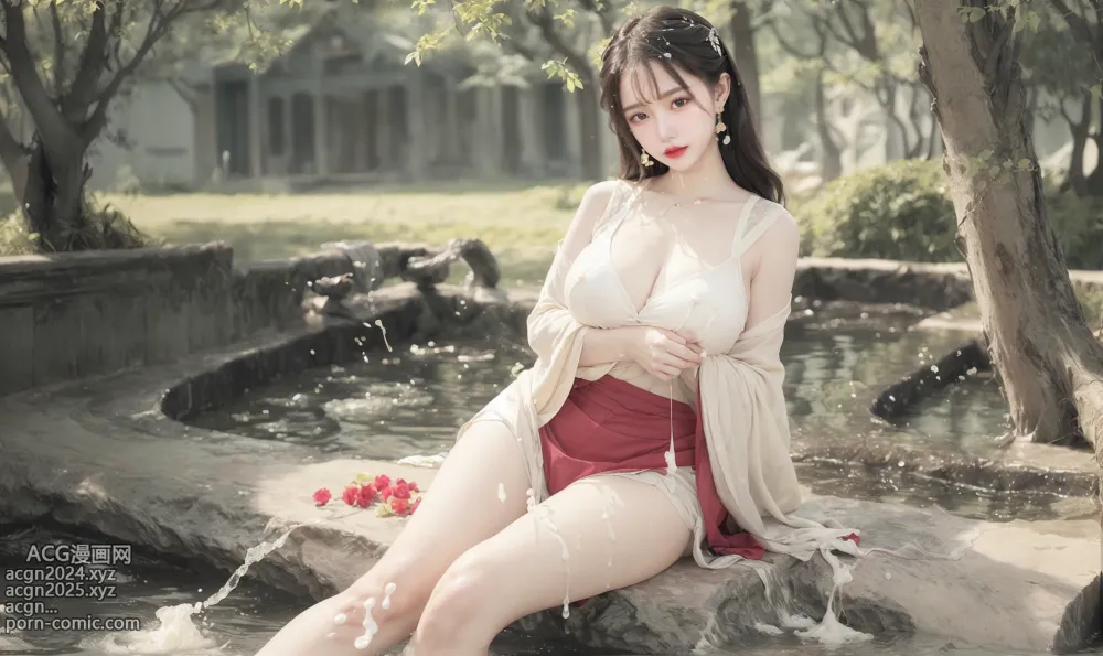 No.340 115P Hanfu Girl in the river 第70图