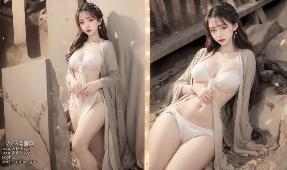 No.340 115P Hanfu Girl in the river 第76图