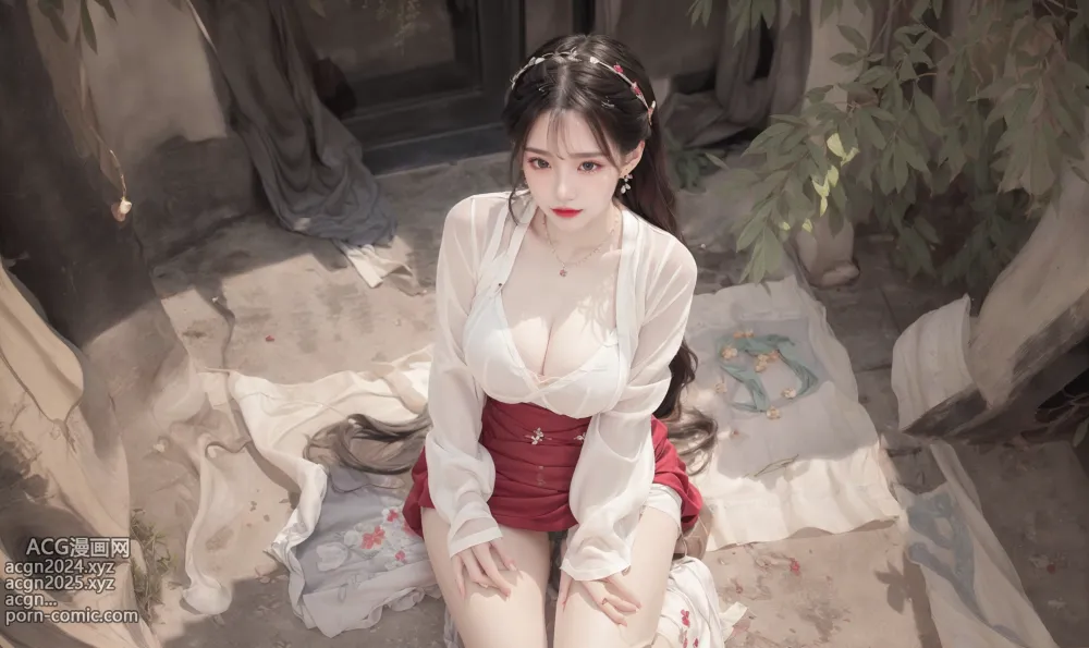 No.340 115P Hanfu Girl in the river 第89图