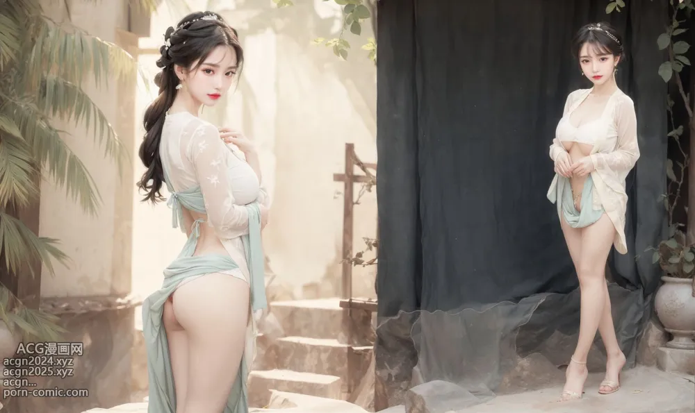 No.340 115P Hanfu Girl in the river 第105图