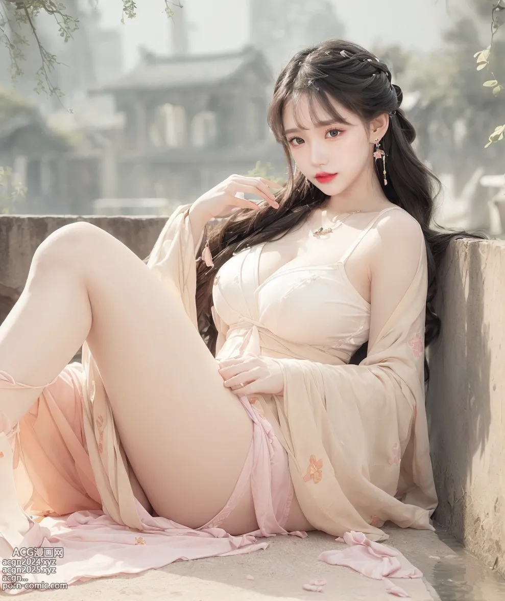 No.340 115P Hanfu Girl in the river 第111图