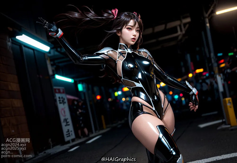 Shiny latex girls by HAIGraphics - updated August 24, 2023 3 第42图