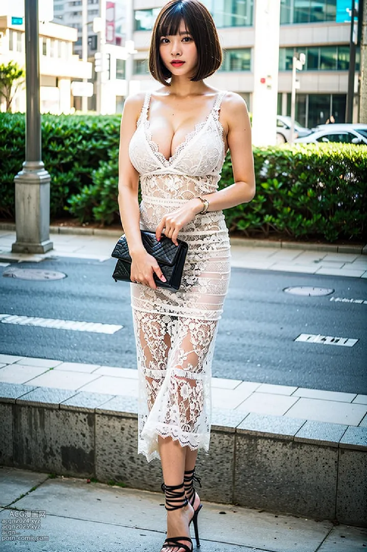 Lace Dress Lady 第8图