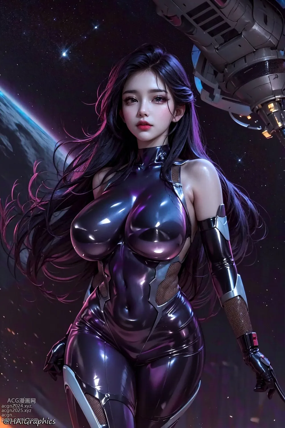 Shiny latex girls by HAIGraphics - updated August 24, 2023 10 第82图