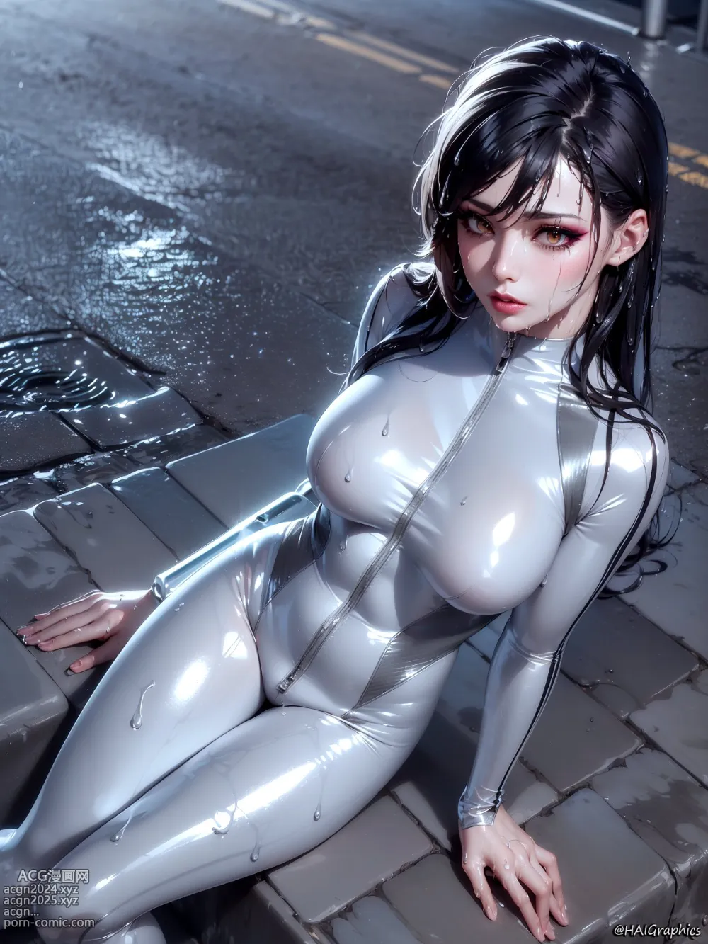 Shiny latex girls by HAIGraphics - updated August 24, 2023 12 第36图