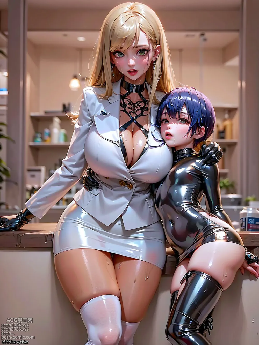 Shiny latex girls by HAIGraphics - updated August 24, 2023 14 第11图