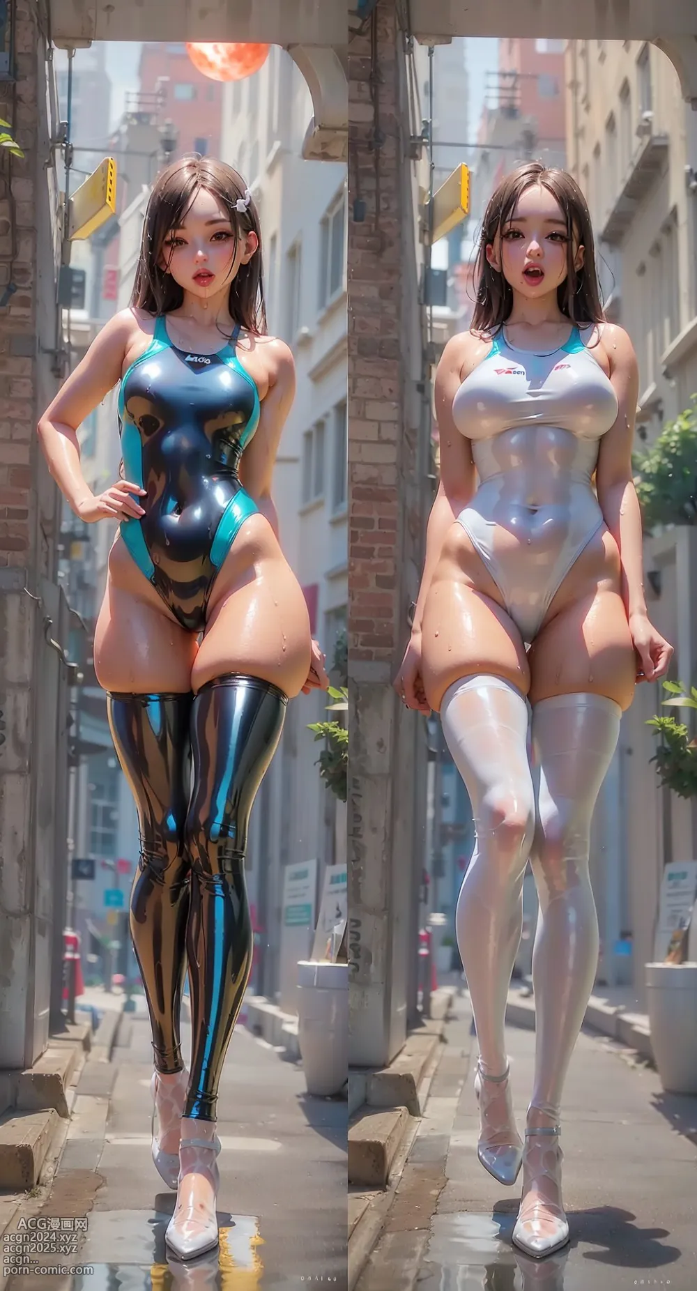 Shiny latex girls by HAIGraphics - updated August 24, 2023 14 第61图