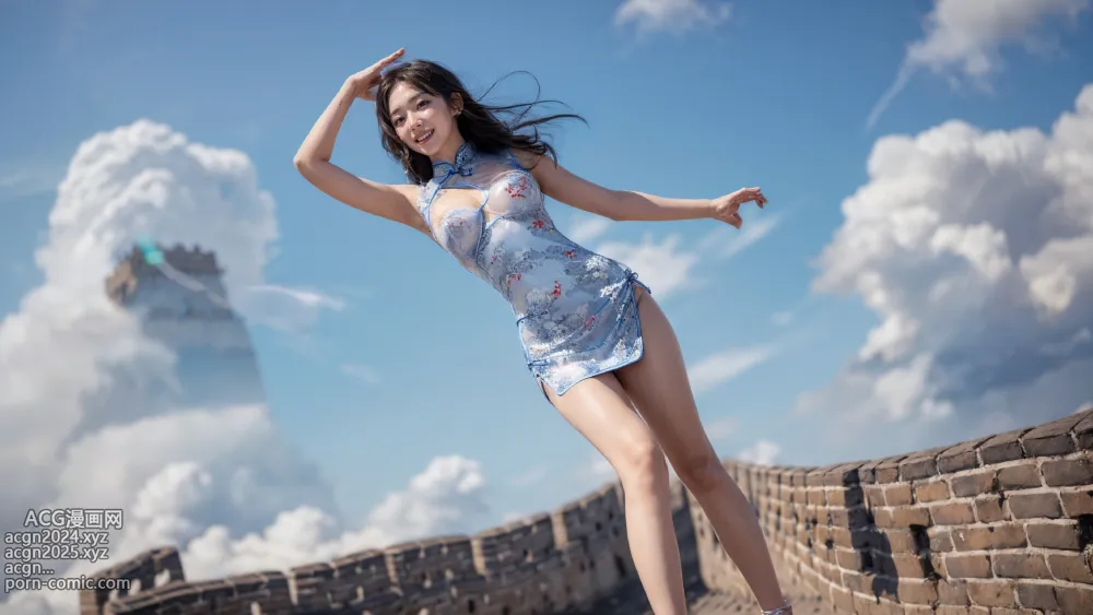 Great Wall Cheongsam Woman 第16图